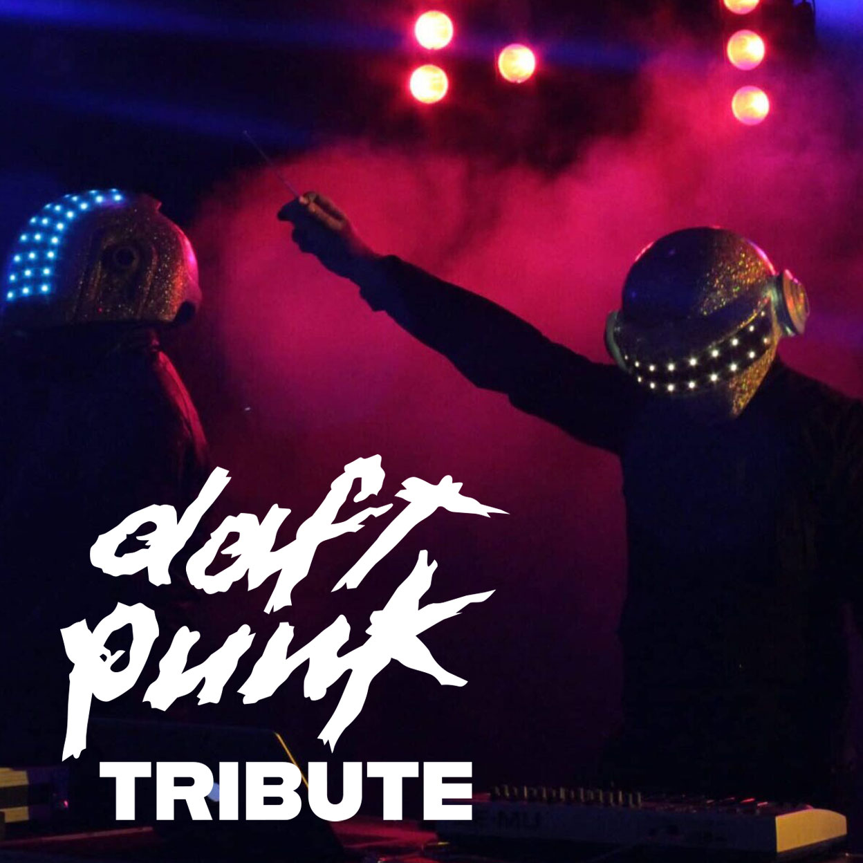 A photo of Daft Punk Tribute, who will perform at Oakfest 2026.